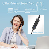 Act connettività Scheda audio esterna USB-A (nera)