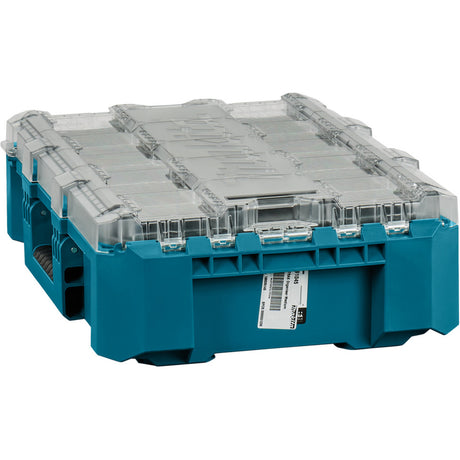 Makita Maktrak Organizer Medium P-91045 Cassetta degli attrezzi (blu nero)