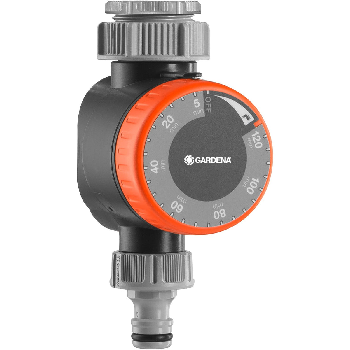Irrigatore con timer per l'acqua Gardena (grigio arancione, 1169-20)