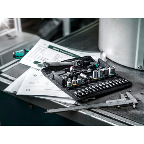 Set di cricchetti Wera 8100 sa 10 zyklop 1 4