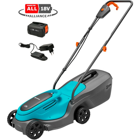 Gardena powermax 30 18v p4a leggere batteria per tosaerba incl. caricabatterie 18 V larghezza di taglio max. 300 mm
