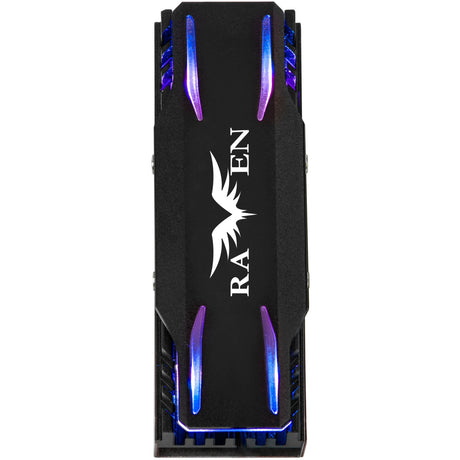 Dissipatore Silverstone TP03-ARGB (nero, adatto per SSD m.2 2280)