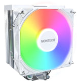 Dissipatore CPU Montech nx400 argb (bianco, PWM a 4 pin)