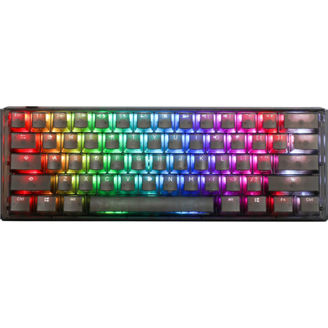 Tastiera meccanica Ducky One 3 Mini Aura RGB (nera, layout USA (qwerty), Cherry MX Brown, 60%, ABS Double Shot, Hot Swap)