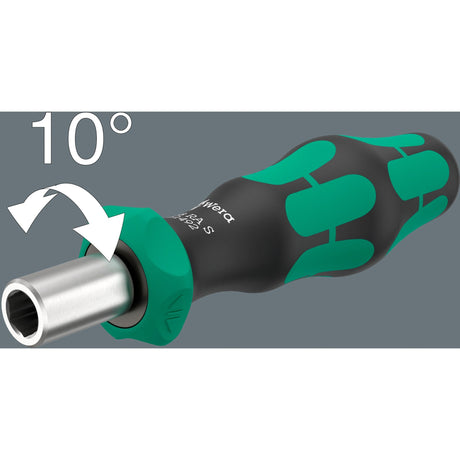 Wera kraftform kompakt 838 ra s imperial set 1 set di punte (nero verde, 14 pezzi)