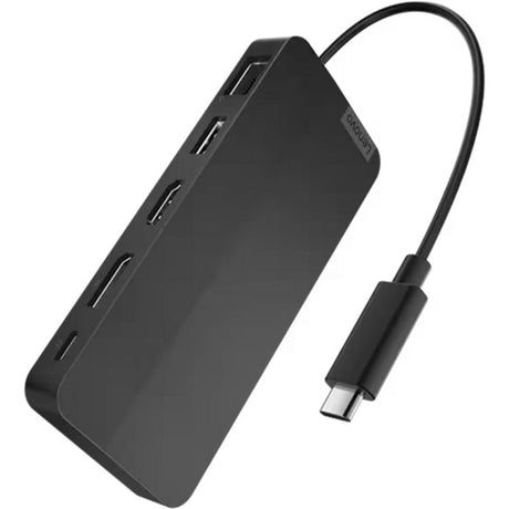 Dock da viaggio USB-C Lenovo per 2 schermi (con adattatore) docking station (nero)