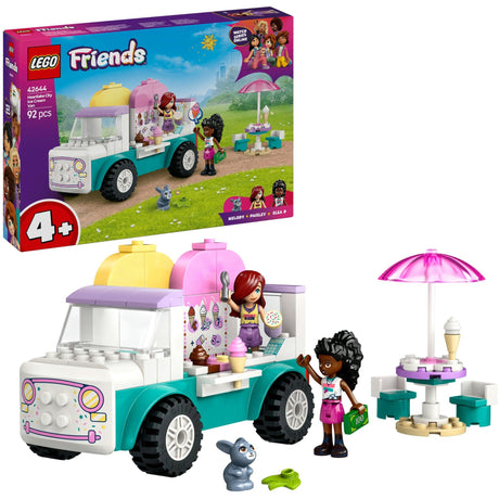 Giocattolo creativo del camioncino dei gelati di Heartlake City Lego Friends - 42644