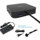 Docking station I-tec USB-C HDMI DP con erogazione di potenza 100 W (nero)