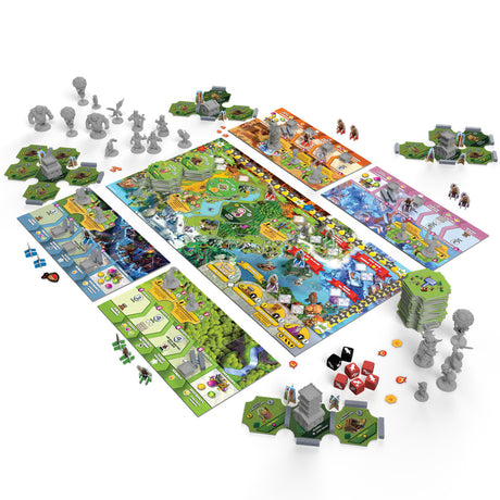 Asmodee Clash of Clans: The Epic Raid Board Game (inglese, 2 - 4 giocatori, 45 - 90 minuti, da 12 anni)