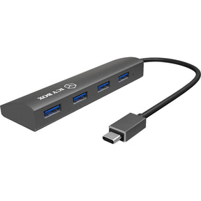 Hub USB Icy Box ib-ac6405-c (antracite, hub USB tipo C)