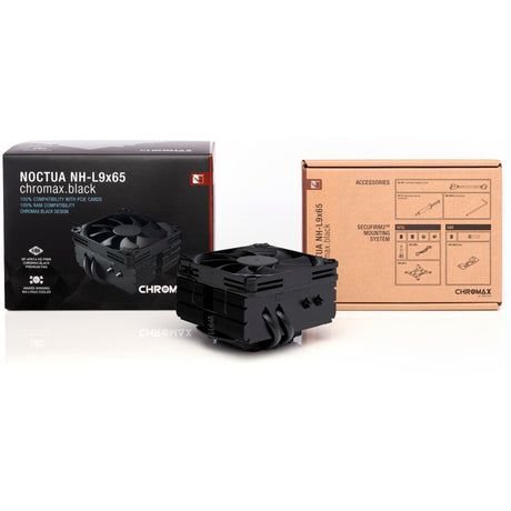 Dissipatore CPU Noctua nh-l9x65 chromax.black (nero, connessione PWM a 4 pin)