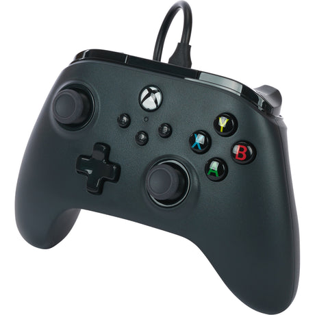 Controller cablato Powera per xbox serie x|s (nero, xbox serie x|s, xbox one, PC)