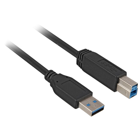 Cavo Sharkoon USB-A 3.0 > USB-B (nero, 5 metri)