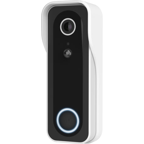 Trust doorcam-3000 slimme wifi deurbelcamera (wit zwart, 2.4 ghz wifi)