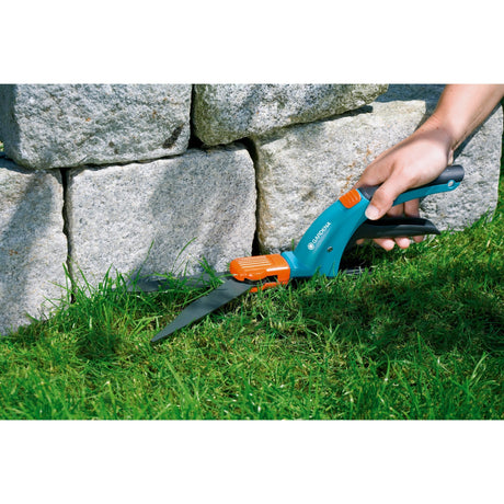 Forbici per erba Gardena comfort, girevoli (nero turchese, 8734-20)