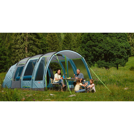 Tenda Coleman Meadood 4l - Tenda per 4 persone - Tenda oscurante - Grigio Blu