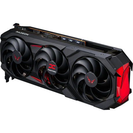 Scheda grafica Powercolor Radeon RX 9070 XT Red Devil 16GB OC Backplate Special Edition (nero, RDNA4, GDDR6, 3x Display Port, 1x HDMI)