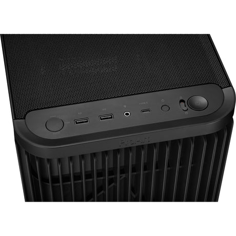 Asus proart pa401 - alloggiamento midi tower con pannello in vetro temperato (nero | 2x USB-A | 1x USB-C | vetro temperato)