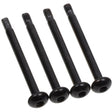 Set di viti m3x35mm per montaggio ventola Alphacool nexxxos (nero, 4 pezzi)