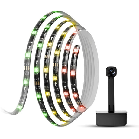 Govee H6199 DreamView T1 TV retroilluminazione illuminazione d'atmosfera (5 metri, RGBIC, WiFi, Bluetooth, per TV da 75 - 85 pollici)