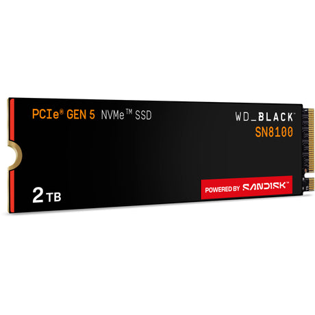SSD WD Black Sn8100 da 2 TB (PCIe 5.0 x4, NVMe 2.0, M.2 2280)