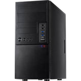 Custodia midi tower Inter-tech it-6865 (nera | 4x USB-A | 1x USB-C)