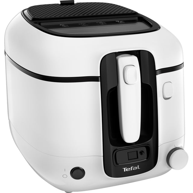 Friggitrice Tefal super uno fr3140 (bianco nero, 2,2 litri)