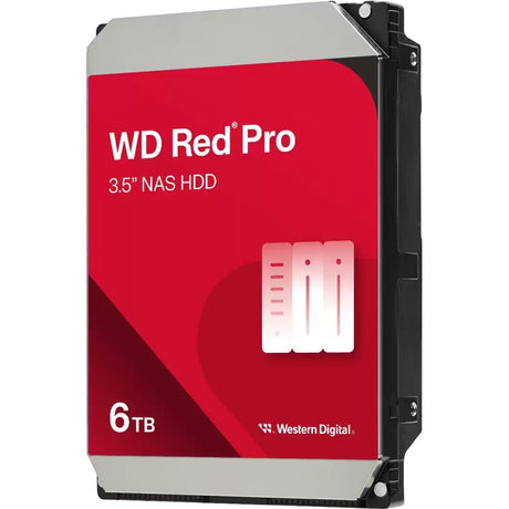 Disco rigido WD Red Pro da 6 TB (6005ffbx, SATA 600, 24 7)