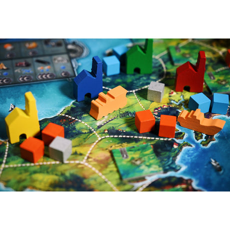 Asmodee tinner's trail bordspel (engels, 1 - 5 spelers, 90 minuten, vanaf 14 jaar)