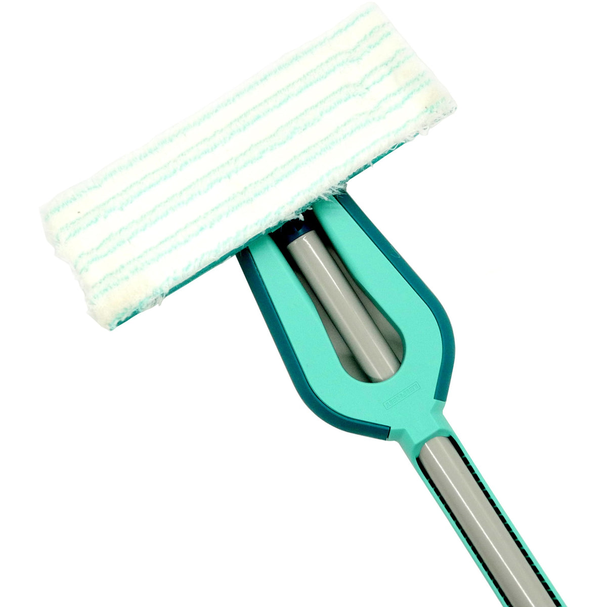 Lavapavimenti Leifheit Picobello s micro duo con manico - larghezza di pulizia 27 cm - turchese - grigio