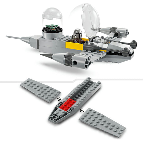 Lego Star Wars™ Mando e N-1 Starfighter™ di Grogu - 75410