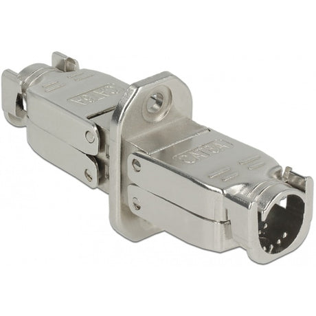 Giunto Delock per cavo di rete cat.6a stp (argento)