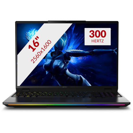 Laptop da gioco Erazer Beast 16 x1 Ultimate MD62732 16 (nero | core ultra 9 275hx | rtx 5090 | 32 GB | SSD da 2 TB)