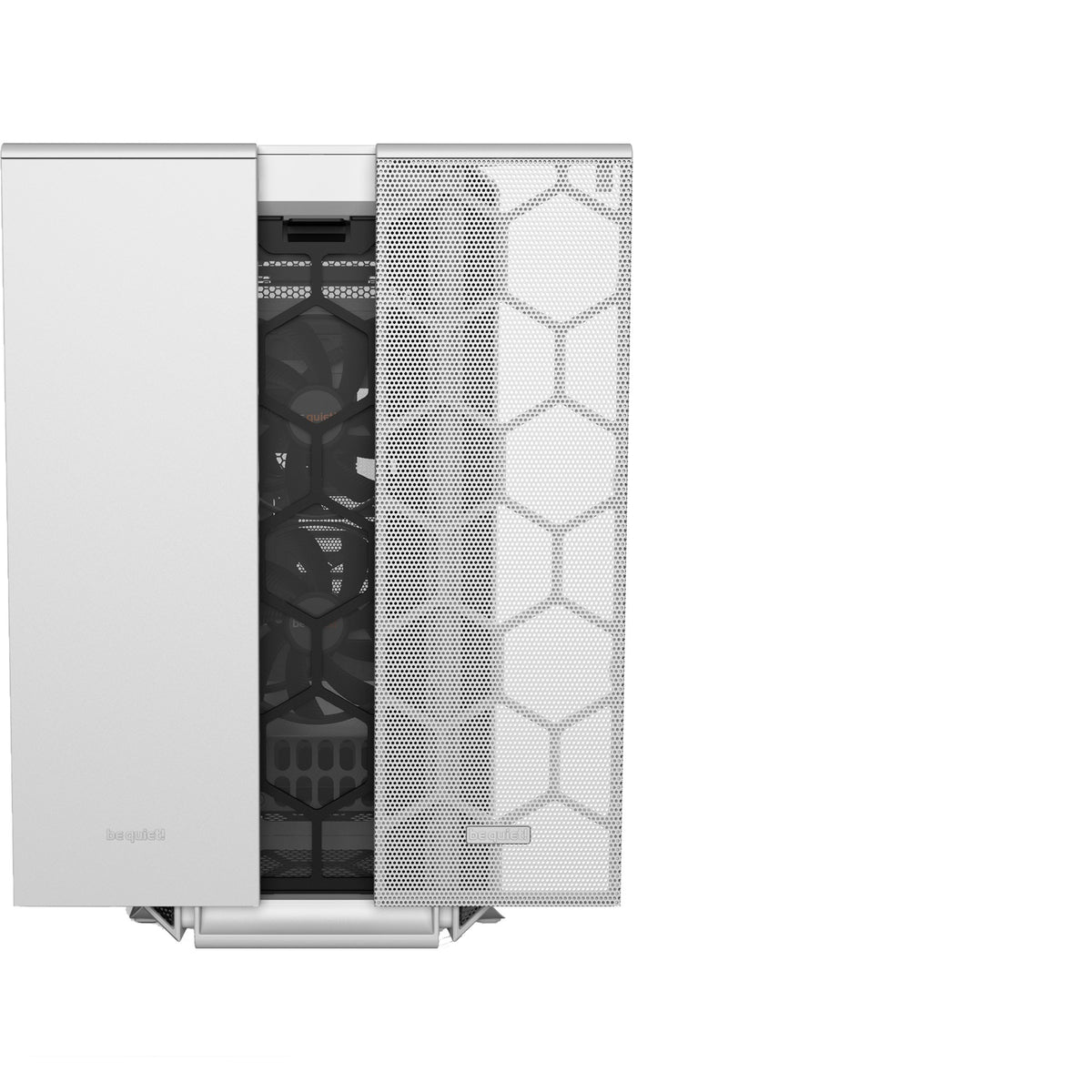 Silenzio! custodia midi tower silent base 802 (bianco | 2x USB-A | 1x USB-C)