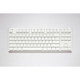 Ducky one 3 classica tastiera meccanica tkl rgb bianca pura (bianca, layout us (qwerty), rosso ciliegia mx, 80% (tkl), LED rgb, pbt double-shot, sostituibile a caldo, meccanica quack)