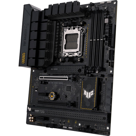 Scheda madre Asus Tuf Gaming B650-Plus WiFi Socket AM5 (nero arancione chiaro, RAID, 2,5 GB-LAN, Wi-Fi 6, BT 5.2, audio, ATX)