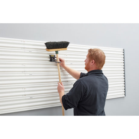 Stanley track wall - porta ganci a s (nero)