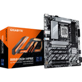 Scheda madre Gigabyte B860 DS3H WiFi 6E Socket 1851 (argento nero, RAID, 2,5 GB-LAN, WiFi 6E, BT, audio, ATX)