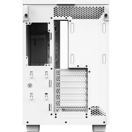 Custodia midi tower Nzxt h6 flow (bianco | 2x USB-A | 1x USB-C | vetro temperato)