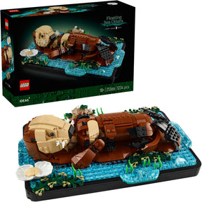 Lego ideas Lontre marine galleggianti - 21366