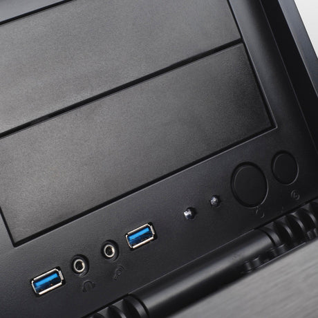 Custodia HTPC Silverstone Grandia GD07B (nera | 2x USB-A)