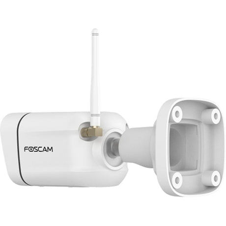 Foscam v5p, telecamera wifi dual-band 3k 5mp con allarme sonoro e luminoso (bianco)