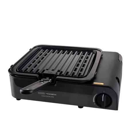 Cadac van cook bbq plate piastra grill (nera, 23,3 x 23,1 cm)