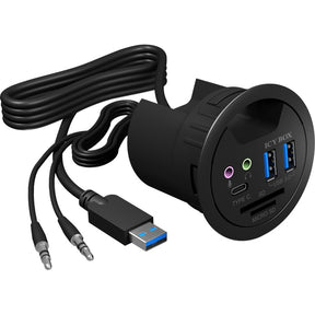 Hub USB Icy Box ib-hub1404a (nero)