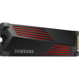 SSD Samsung 990 pro dissipatore di calore da 1 TB (PCIe 4.0 x4, NVMe 2, M.2 2280, LED RGB)