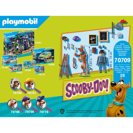 Playmobil Scooby Doo! - Avventura con i giocattoli da costruzione del cavaliere nero (70709)