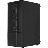 Custodia midi tower Aerocool quantum mesh v3 (nero grigio | 3x USB-A | RGB | finestra)