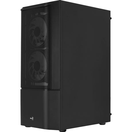 Custodia midi tower Aerocool quantum mesh v3 (nero grigio | 3x USB-A | RGB | finestra)