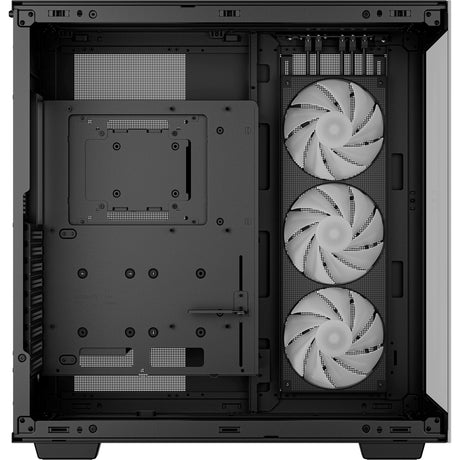 Custodia Midi Tower Deepcool CH780 (nero | 4x USB-A | 1x USB-C | RGB | vetro temperato)