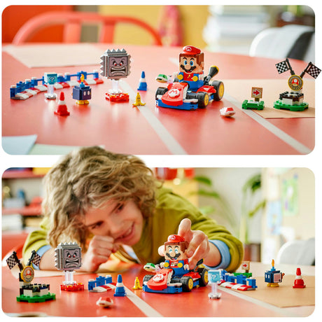Lego® Super Mario™: Mario Kart™ – Interactive® Mario™ e Kart standard - 72043